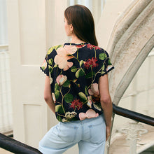 Load image into Gallery viewer, Navy/Pink Floral Kew