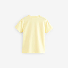 Load image into Gallery viewer, Yellow Regular Fit Short Sleeve T-Shirt (3-12yrs)