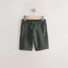Load image into Gallery viewer, Khaki Green Smart Shorts