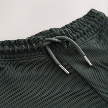 Load image into Gallery viewer, Khaki Green Smart Shorts