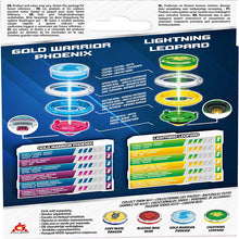 Load image into Gallery viewer, Gold Warrior Phoenix vs Lighting Leopard