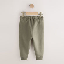 Load image into Gallery viewer, Khaki Green Slim Fit Soft Touch Jersey Joggers (3mths-6yrs)