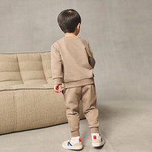 Load image into Gallery viewer, Stone Logo Sweatshirt And Joggers Set (3mths-6yrs)