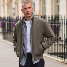 Load image into Gallery viewer, Brown DryTech Waterproof Harrington Jacket