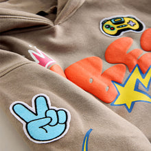 Load image into Gallery viewer, Stone Vibes Older Boys Graphic Print Hoodie (3-12yrs)