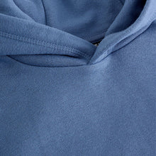 Load image into Gallery viewer, Mid Blue Smile Sign Off Hoodie (3-12yrs)
