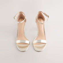 Load image into Gallery viewer, Gold Standard/Wide Fit Block Heel Sandals