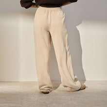 Load image into Gallery viewer, Ecru Wide Leg Soft Cord Trousers