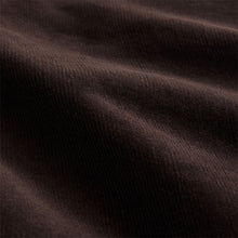 Load image into Gallery viewer, Chocolate Brown Corduroy Mini Wrap Skirt