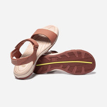 Load image into Gallery viewer, Women's Sandals Light Orange Leather