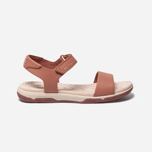 Load image into Gallery viewer, Women's Sandals Light Orange Leather