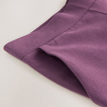Load image into Gallery viewer, Berry Purple 1 Pack Wide Leg Jersey Trousers (5-6yrs)