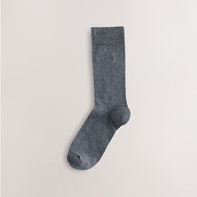 Load image into Gallery viewer, Blue/Grey/Green Embroidered Lasting Fresh Socks