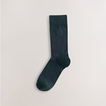 Load image into Gallery viewer, Blue/Grey/Green Embroidered Lasting Fresh Socks