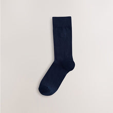 Load image into Gallery viewer, Blue/Grey/Green Embroidered Lasting Fresh Socks