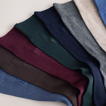 Load image into Gallery viewer, Blue/Grey/Green Embroidered Lasting Fresh Socks