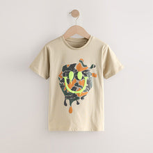 Load image into Gallery viewer, Stone Camo Smile Regular Fit Short Sleeve Graphic Print T-Shirt (3-12yrs)
