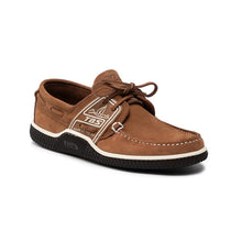 Load image into Gallery viewer, Men's Boat Shoes Tan Leather