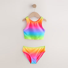 Load image into Gallery viewer, Rainbow Ombre Bikini (3-12yrs)