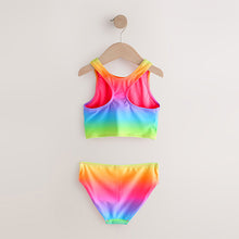Load image into Gallery viewer, Rainbow Ombre Bikini (3-12yrs)