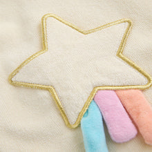 Load image into Gallery viewer, Ecru White Unicorn Towelling Poncho (9mths-10yrs)