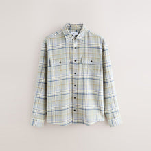 Load image into Gallery viewer, Green Check Long Sleeve Shirt