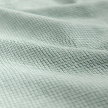 Load image into Gallery viewer, Green Button Down Collar Cotton Linen Blend Short Sleeve Shirt
