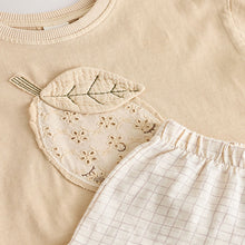 Load image into Gallery viewer, Lemon Yellow Short Sleeve T-Shirt and Shorts Set (3mths-6yrs)