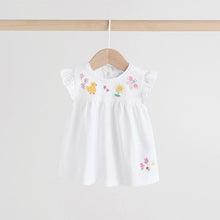 Load image into Gallery viewer, Ecru Fairy Short Sleeve Baby Top and Leggings 2 Piece Set (0-18mths)