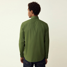 Load image into Gallery viewer, Green Regular Fit Button Down Easy Iron Oxford Shirt