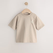 Load image into Gallery viewer, Cement Smile Short Sleeve Small Graphic T-Shirt (3mths-6yrs)