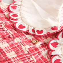 Load image into Gallery viewer, Red Check Collared Summer Dress (9mths-6yrs)