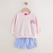 Load image into Gallery viewer, Pink Barbie Shorts Set (3mths-6yrs)
