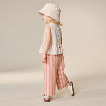 Load image into Gallery viewer, Neutral Embroidered Blouse And Trousers Co-ord Set (3mths-6yrs)