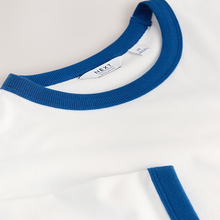 Load image into Gallery viewer, White Ecru Regular Fit Ringer T-Shirt