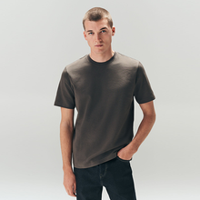 Load image into Gallery viewer, Brown Regular Fit Motionflex Soft Heavyweight T-Shirt