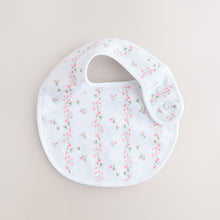 Load image into Gallery viewer, Pink/White Baby Bibs 3 Pack
