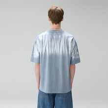 Load image into Gallery viewer, Blue Tie Dye Heavyweight T-Shirt