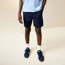 Load image into Gallery viewer, Navy Regular Fit Shorts (4-11yrs)