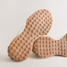 Load image into Gallery viewer, White Lace-Up Lifestyle Trainers
