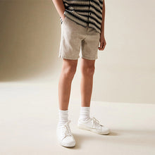 Load image into Gallery viewer, Stone Linen Blend Regular Fit Chino Shorts (3-12yrs)
