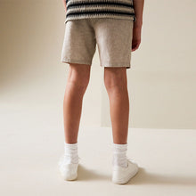Load image into Gallery viewer, Stone Linen Blend Regular Fit Chino Shorts (3-12yrs)