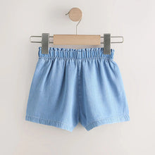 Load image into Gallery viewer, Blue Pullon Denim shorts 2 Pack (3mths-6yrs)