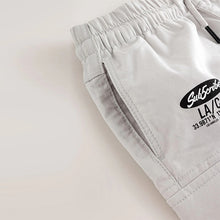 Load image into Gallery viewer, Grey Cargo Shorts (3-12yrs)
