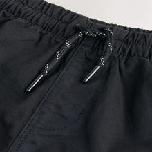 Load image into Gallery viewer, Black Cargo Shorts (3-12yrs)
