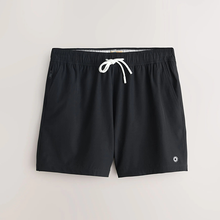 Load image into Gallery viewer, Black Motion-Flex Swim Shorts