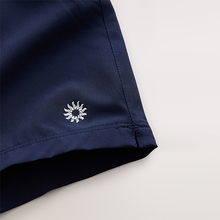 Load image into Gallery viewer, Navy Blue Motion-Flex Swim Shorts