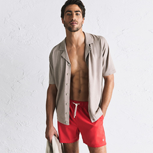 Load image into Gallery viewer, Red Motion-Flex Swim Shorts