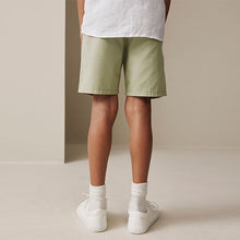 Load image into Gallery viewer, Sage Green Regular Fit Chino Shorts (3-12yrs)