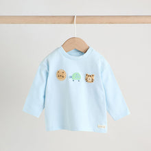 Load image into Gallery viewer, Blue Safari Baby Top and Leggings Set 2 Piece (0mths-2yrs)